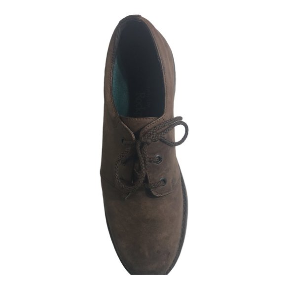 SALE 3/$15 Rockport Brown Suede Leather Tie Oxfords Men\'s Size 11.5 main image 9